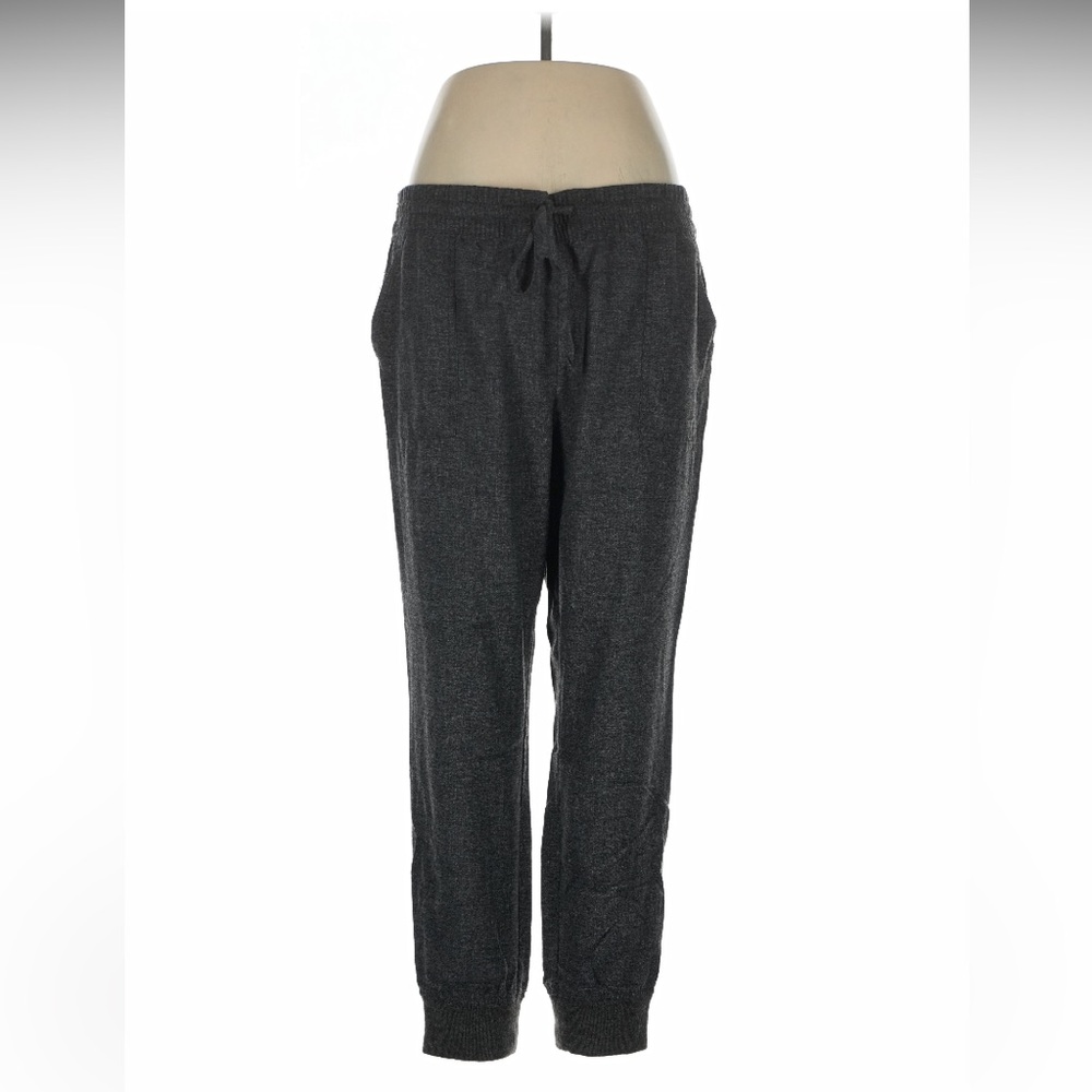 LOFT Charcoal Casual Jogger Pants